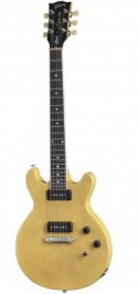 GIBSON USA LES PAUL SPECIAL DOUBLE CUT 2015 TRANSLUCENT YELLOW TOP